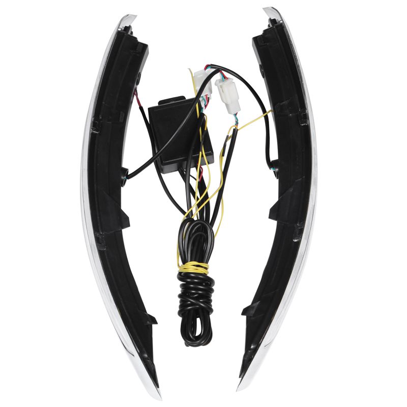 1Pair Car Led Drl Daytime Running Lights Fog Lights Flashing Lights