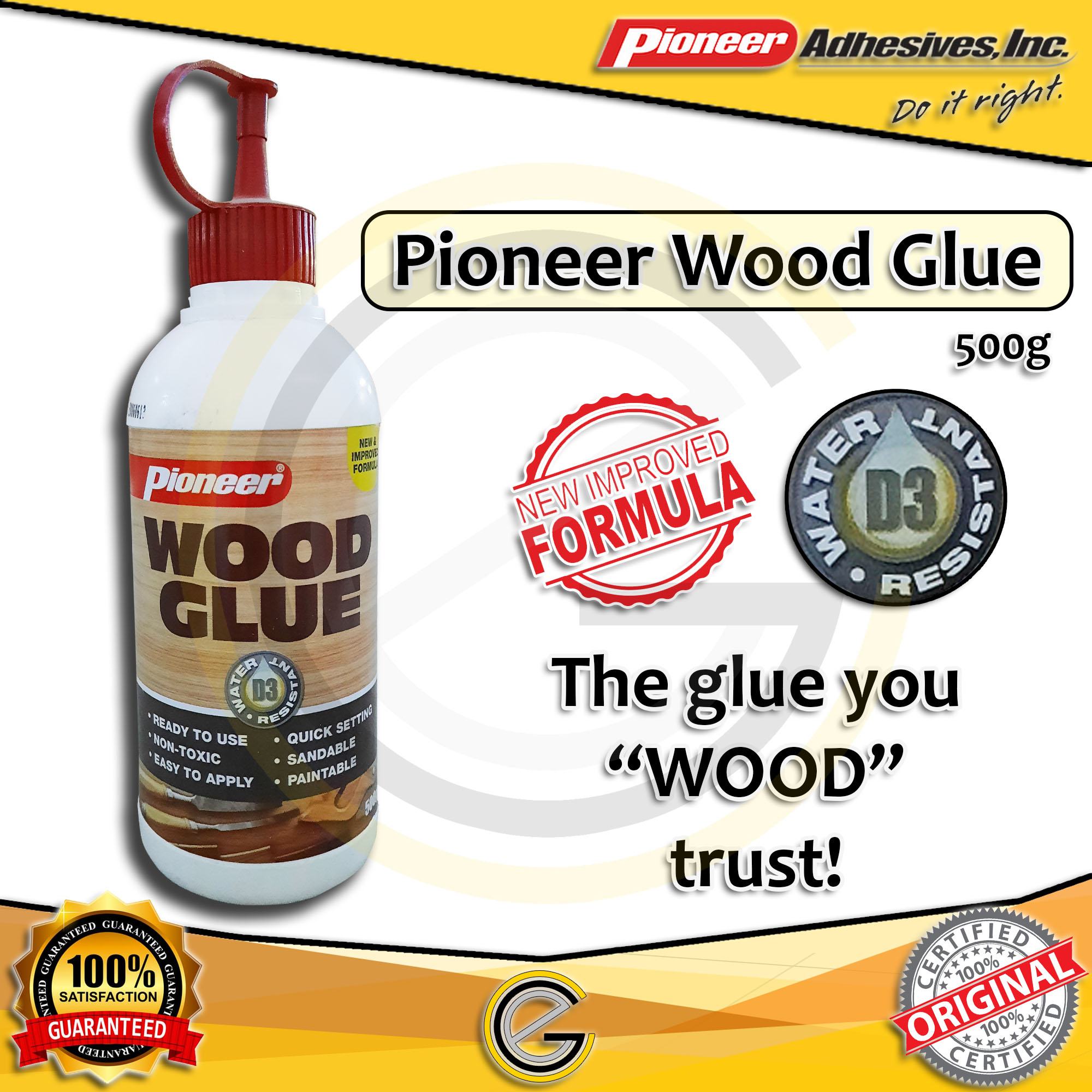 Pioneer Wood Glue 500g Lazada PH
