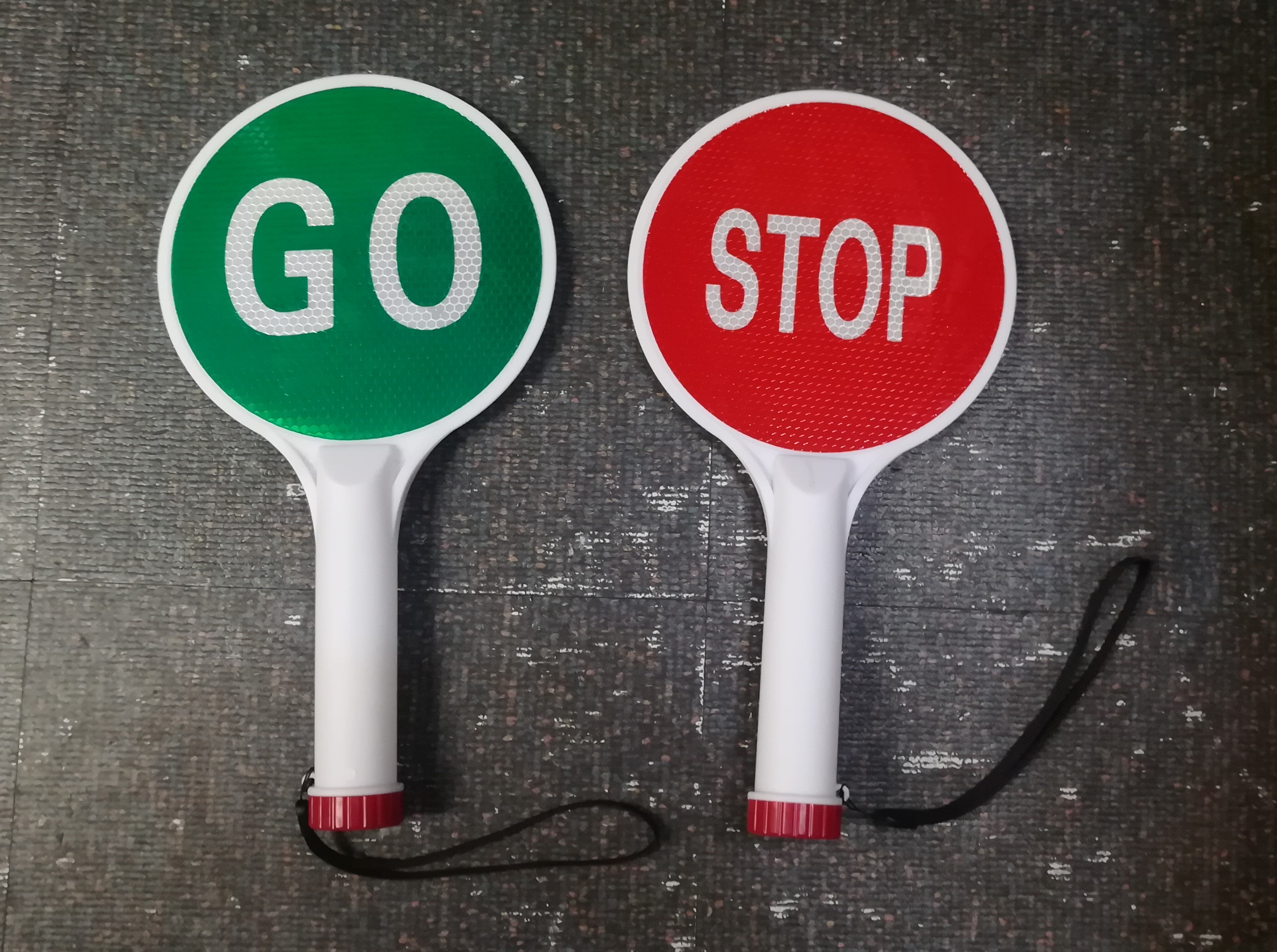 Stop & Go (Back to Back) Traffic Safety Handheld