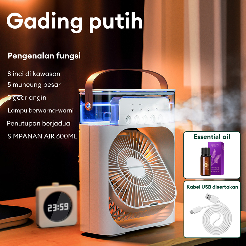 air cooler portable aircon humidifier electric fan mini aircon with 7