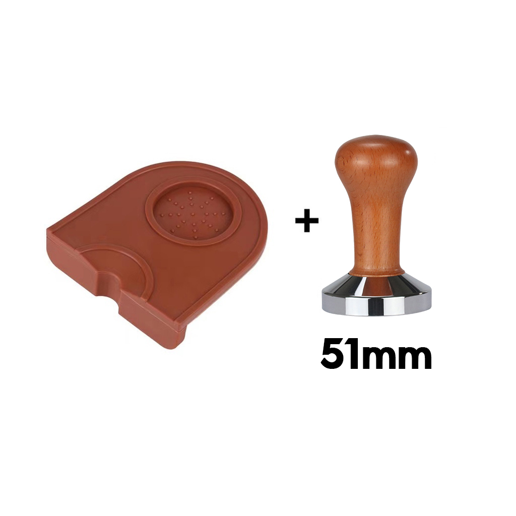 🎁 Espresso Tamper Mat Food Safe Silicone Coffee Tamp Mat AntiSlip
