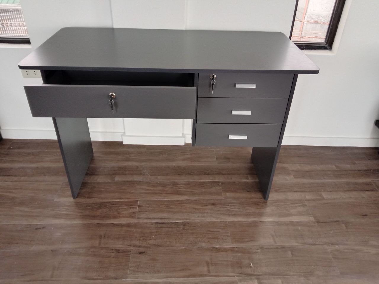 JIT F48 DARK GRAY (OFFICE TABLE) Lazada PH