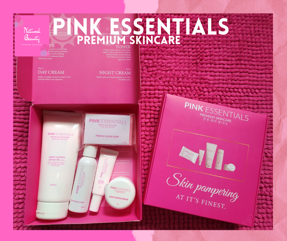 pink essentials premium skincare