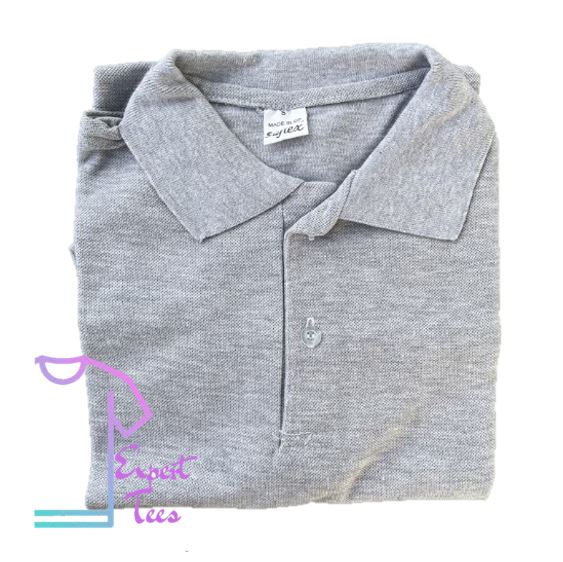 Unisex Plain Polo Shirt: Softex Honeycomb Colored Black / Gray / White | Lazada PH