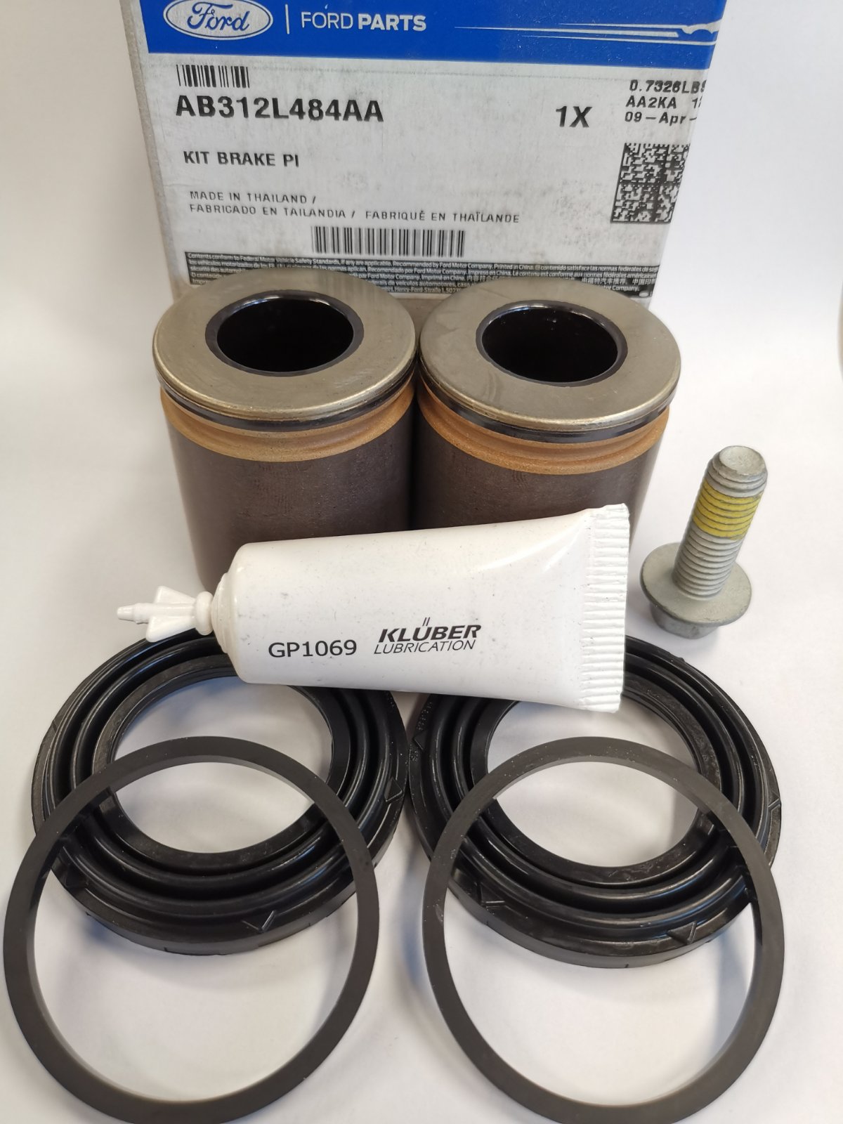 Ford Caliper Repair Kit FRONT for Ford Ranger 2.2L & 3.2L PN