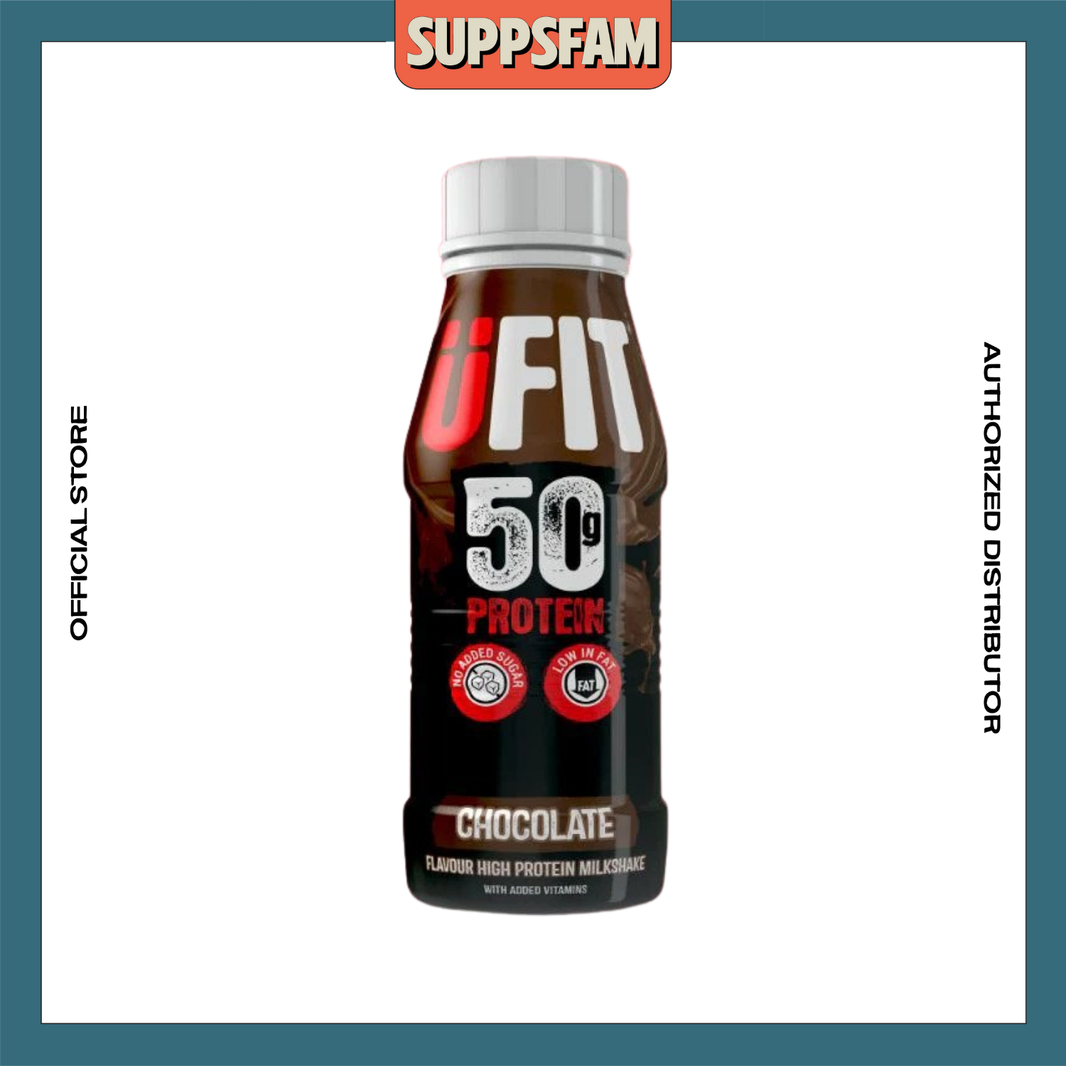 UFIT 50G High Protein Shake Drink (PER BOTTLE) 500ML - All Flavors ...