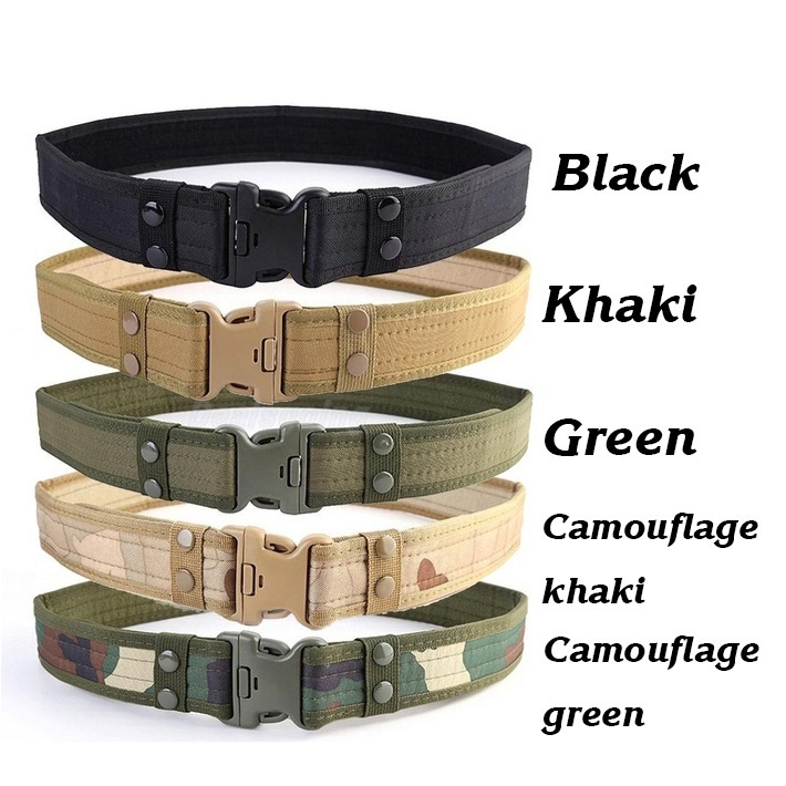 Outdoor Multifunctional Camouflage Tactical Belt Men's Military