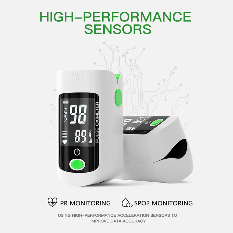 【Ilifeasy】ของแท้100%! Digital Fingertip เครื่องวัดออกซิเจนความดันเลือดออกซิเจนความอิ่มตัวของ [คลังสินค้าพร้อม/ส่งเร็ว] OLED Finger Saturometer SpO2 PR Heart Rate ความดันรองเท้าส้นสูงโมเดิร์น