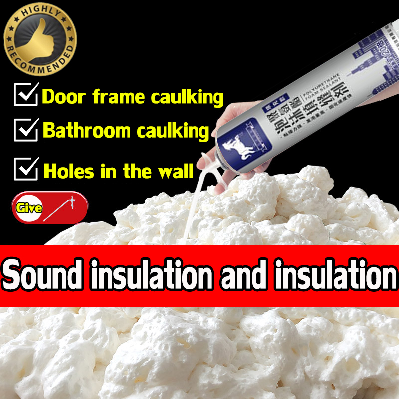 750ml sealant Foam Spray Fast curing, waterproof repairing holes