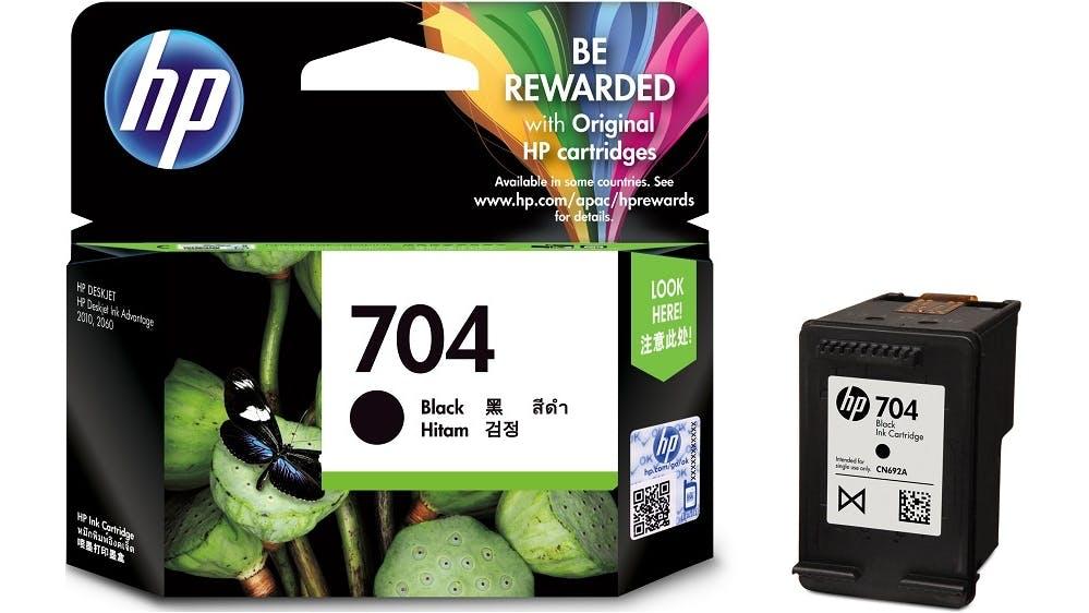 hp 704 black ink cartridge price