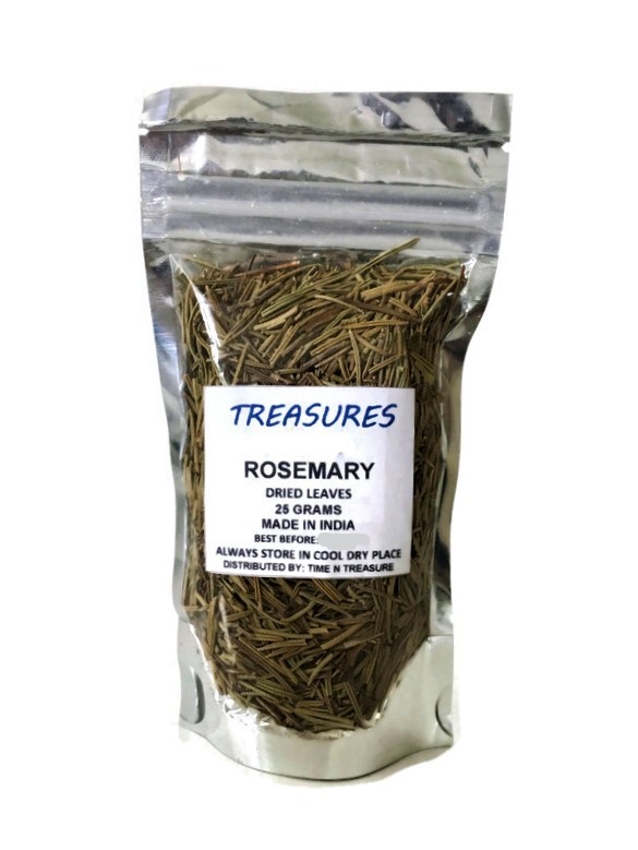 Treasures Rosemary Dried Leaves Gulmehandi 100 Pure From India