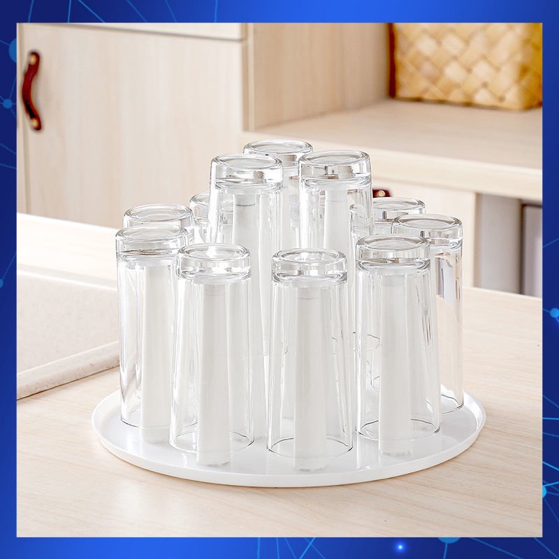 Removable 6cup plastic drying rack, wine glass rack, European wine glass rack, inverted bottle