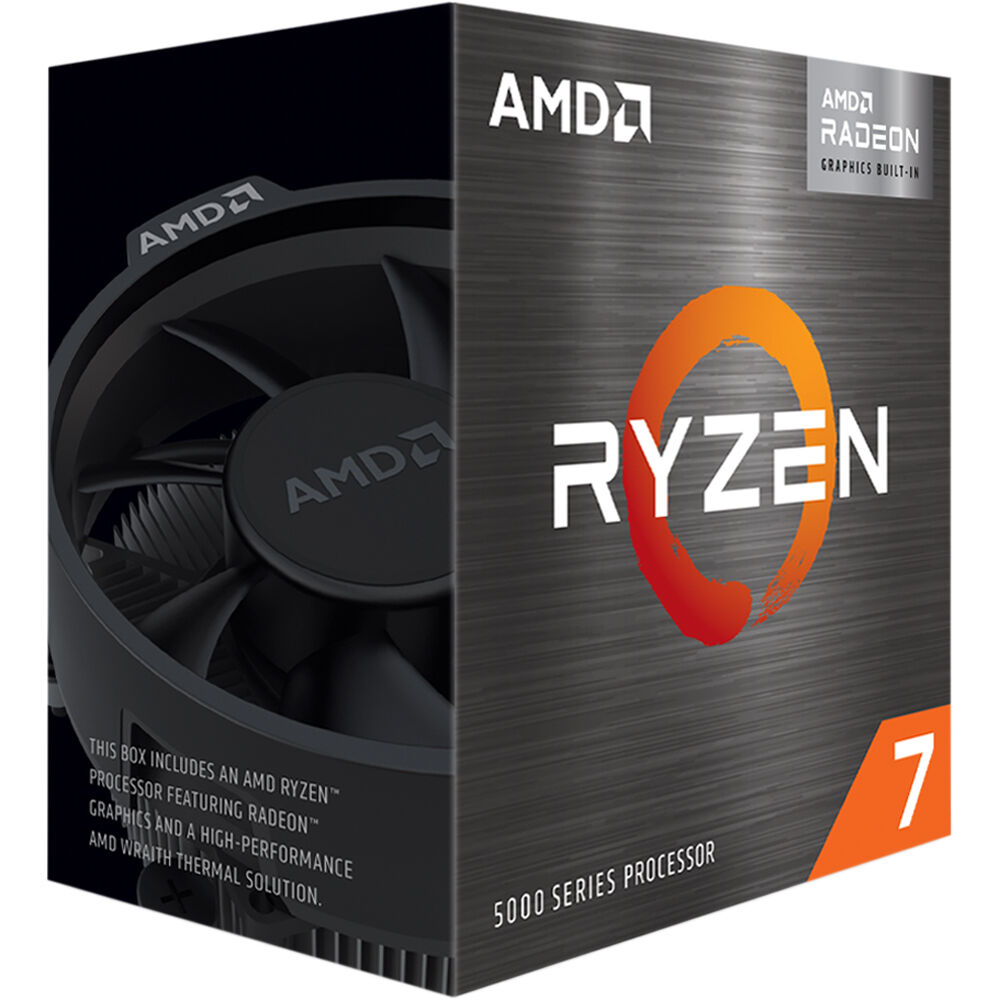 AMD Ryzen 7 5700G 3.8 GHz Eight-Core AM4 Processor bundle with