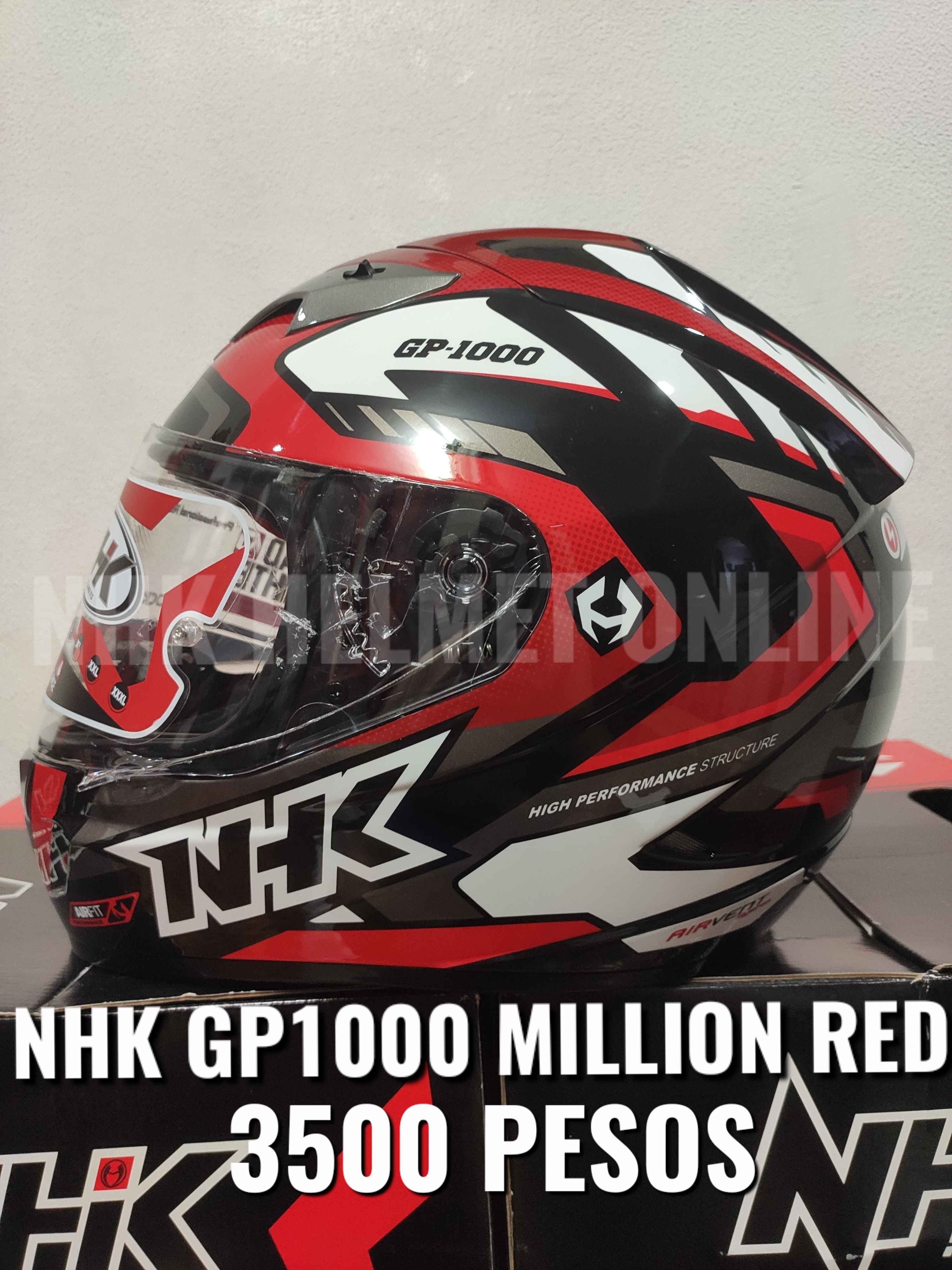 Nhk dual cheap visor helmet