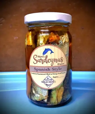 Spanish Style Sardines in Corn oil