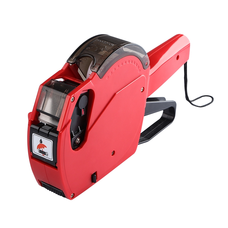Labeling Machine Red Printer Plays Price Tag Machine Fully Automatic