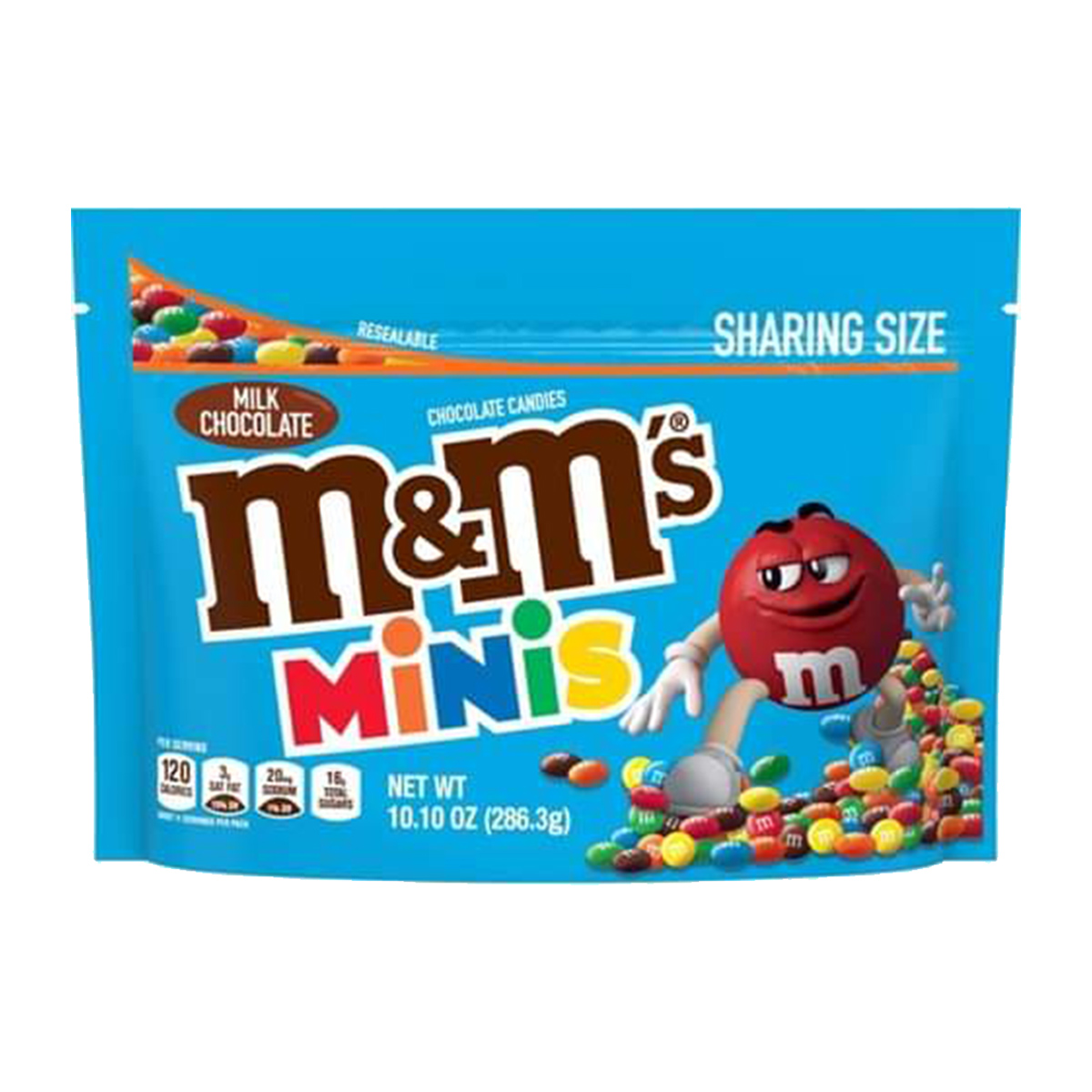 Blue Milk Chocolate M&M's, 16oz