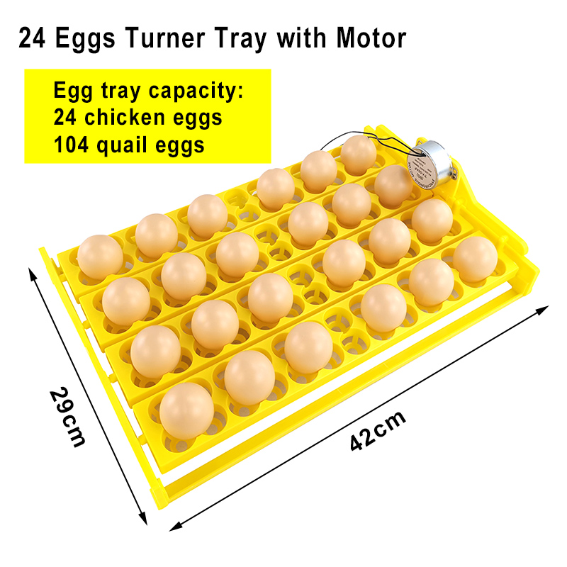220V Automatic Egg Tray Turner with Motor 32 Eggs Incubator Turn Tray