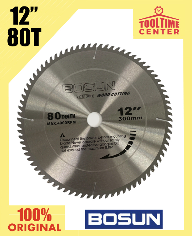 Bosun T.C.T. Circular Saw Blade 12 Inches 80 Teeth for Wood Lazada PH