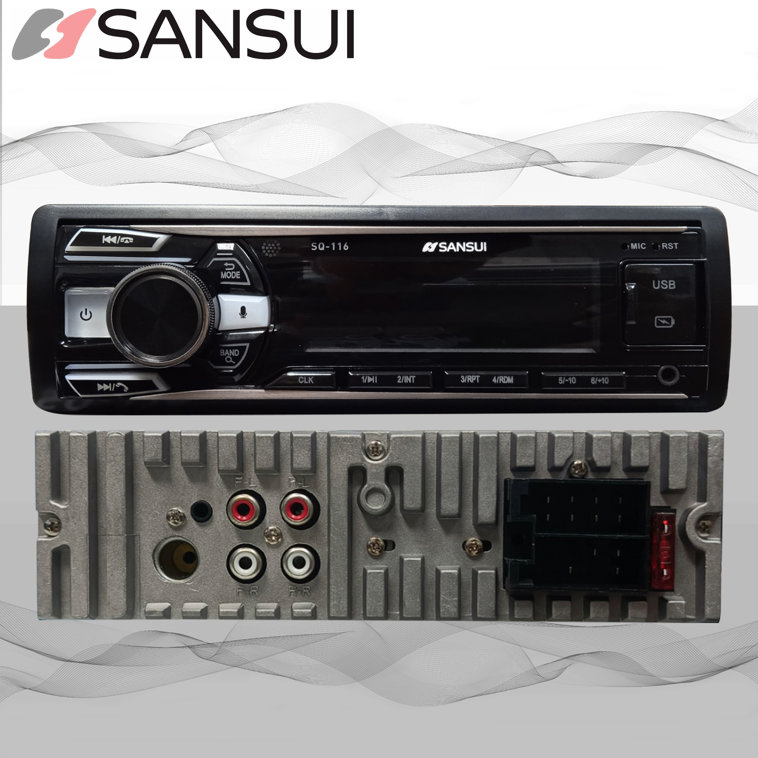 新品未使用【SANSUI】V16 おどっ カーオーディオ Car Audio