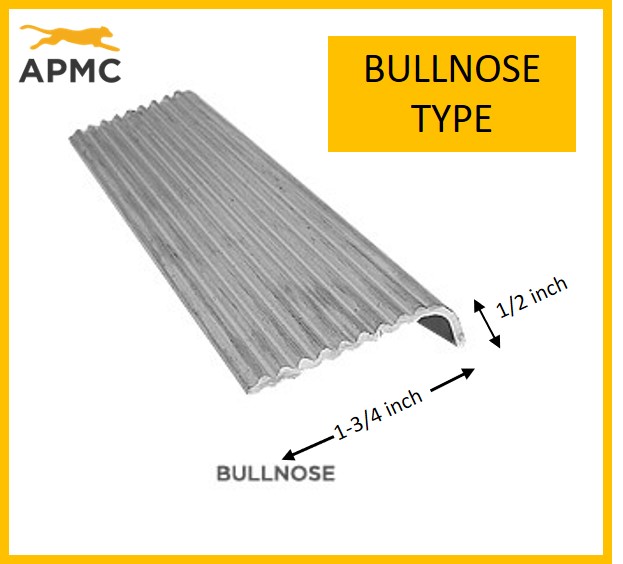 Aluminum Stair Nosing Bullnose Design Lazada PH