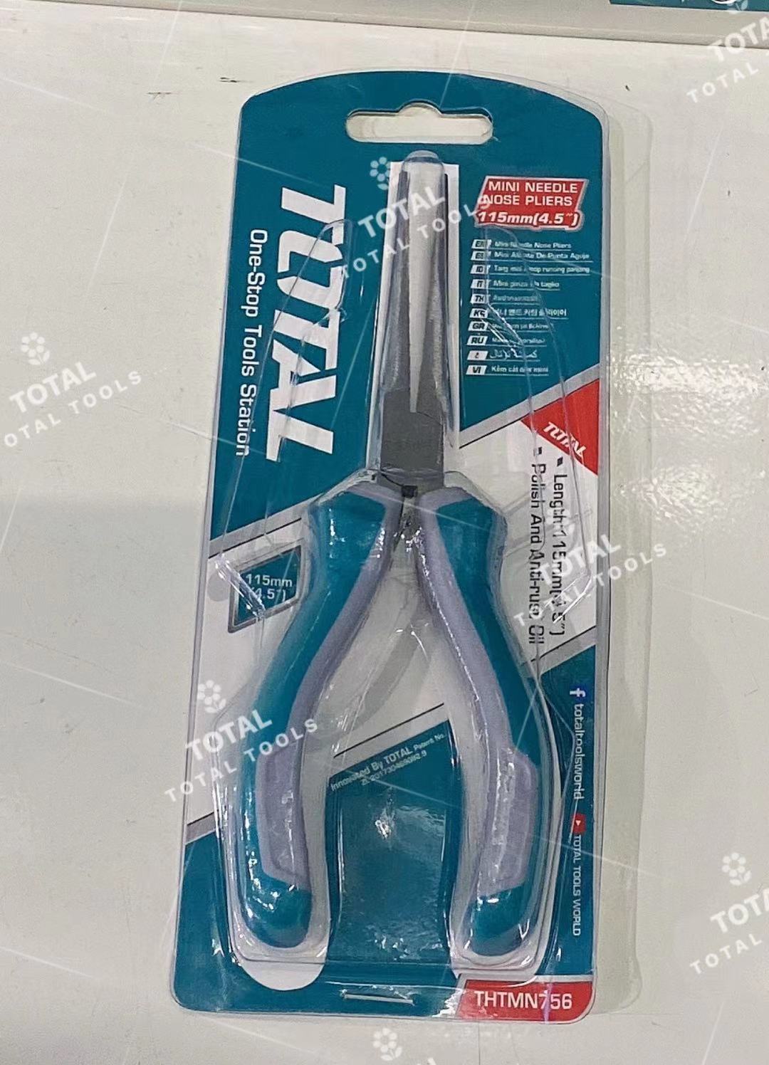 TOTAL MINI LONG NOSE PLIERS 4.5" THTMN756 Lazada PH