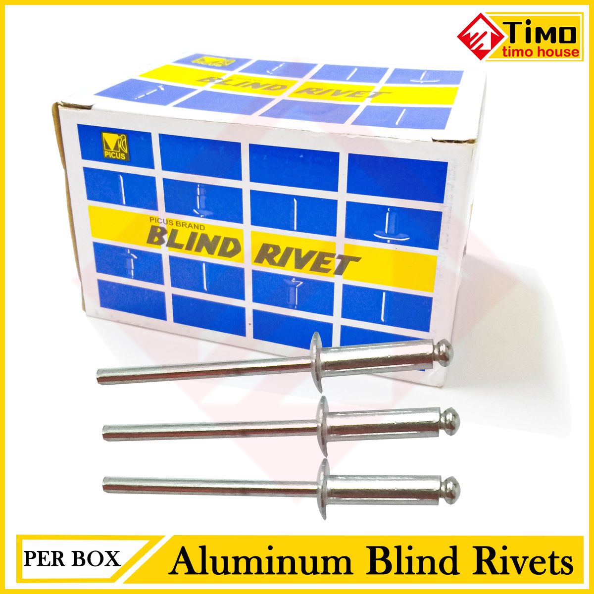 (per box) Blind Rivets Blind Rivet 1/8” x 1/2” Lazada PH