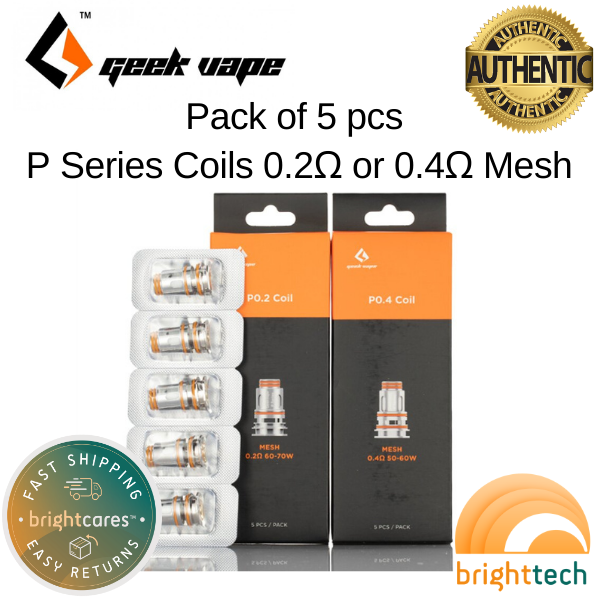 Geekvape Aegis Boost Pro Replacement P Series Coil Mesh 0.2ohm Or 0 