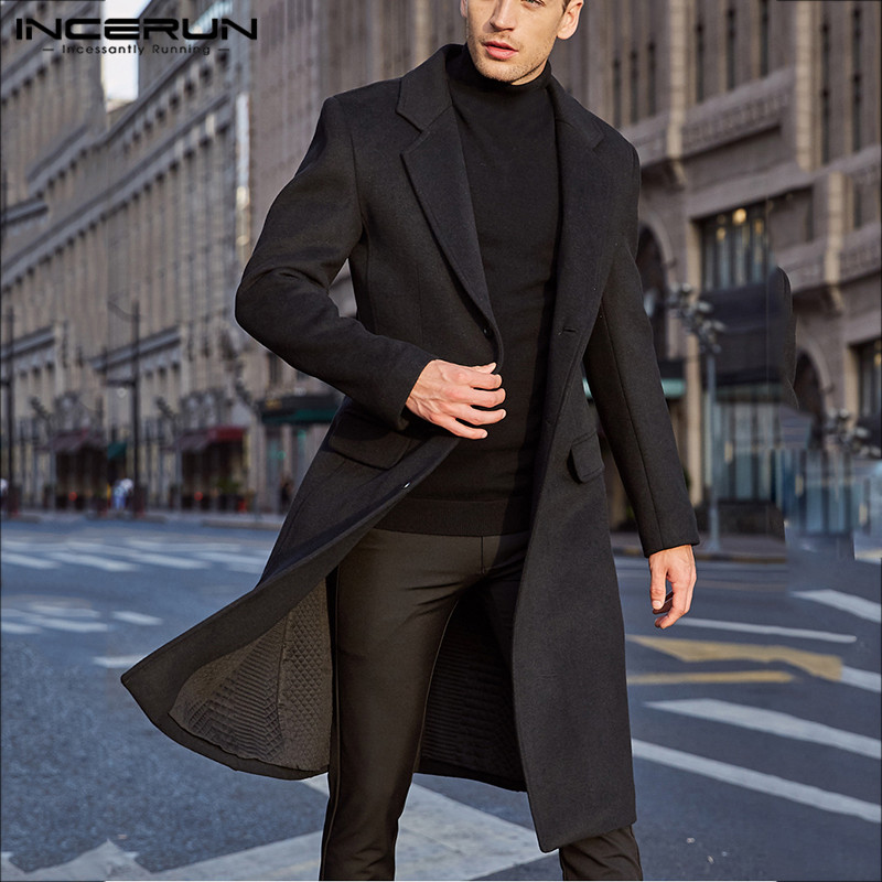 men's winter long coat clearance