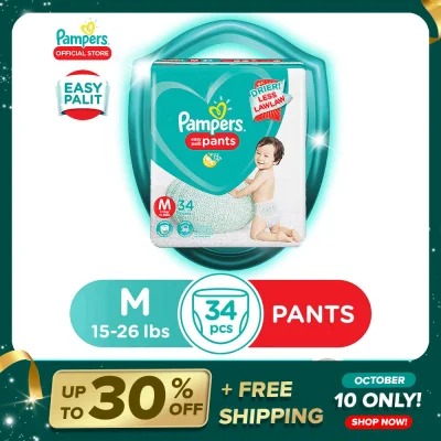Pampers Baby Dry Diaper Pants Medium 34 x 1 pack (34 diapers)