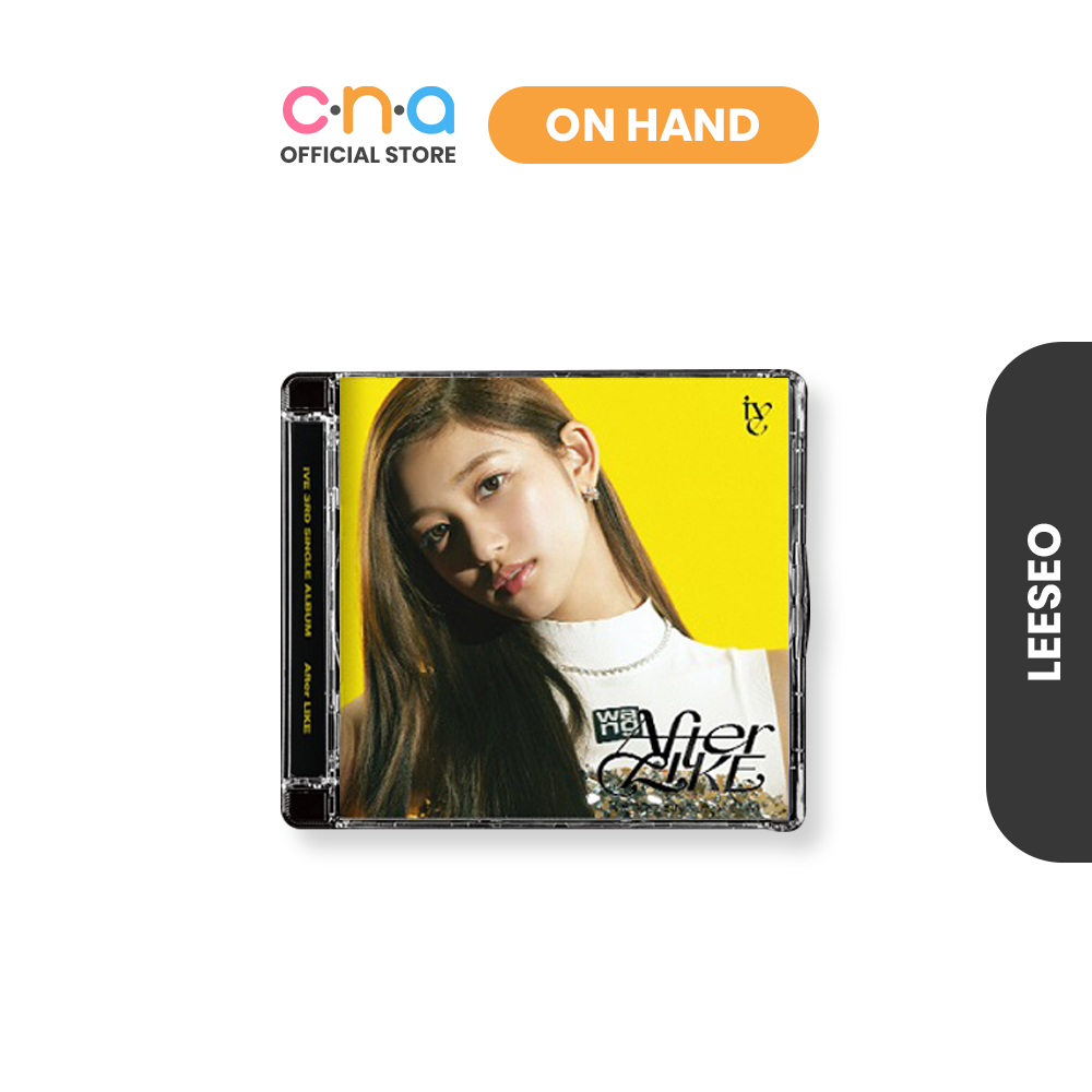 IVE AFTER LIKE (JEWEL CASE ver.) 3rd Single Album Lazada PH