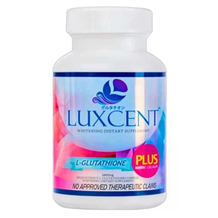 luxcent glutathione review philippines 1800mg Whitening Capsules Skin Brightening Anti-Aging & Antioxidant 60 Capsules 60 Capsules For Adults Cream Color Capsules - Lazada Luxcent L-Glutathione + Marine Collagen