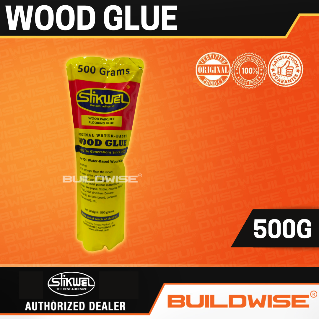 Stikwel Wood Parquet Flooring Glue 500G (Sachet) [BUILDWISE®] *NEW