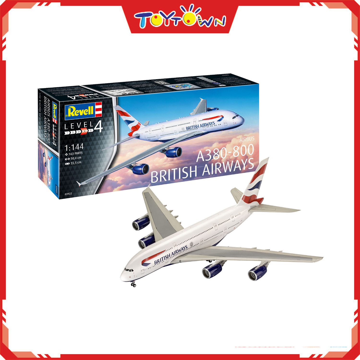 Revell 1:144 Plastic Model Kit A380-800 British Airways | Lazada PH