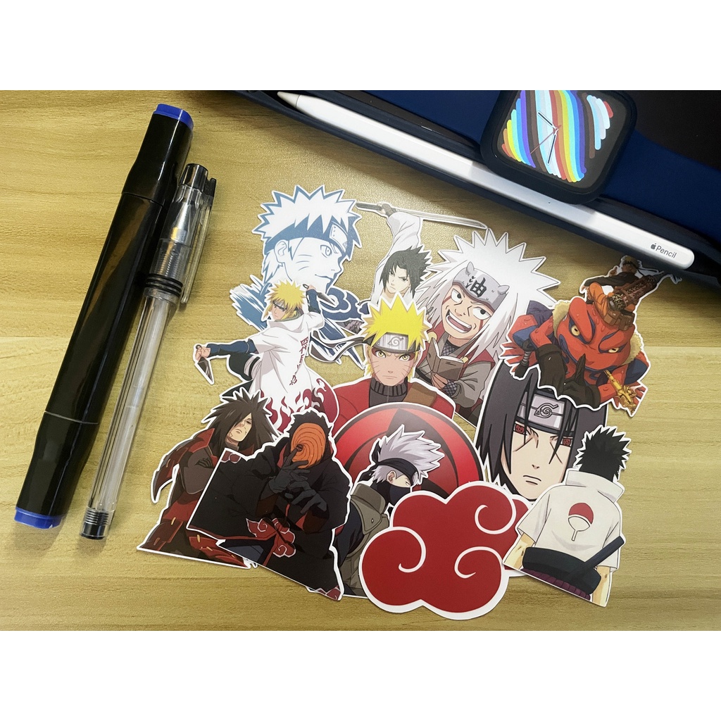 NARUTO PREMIUM MATTE/GLOSSY VINYL Stickers Waterproof and Scratch proof |  Lazada PH