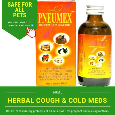 [FREE SHIPPING] Pneumex for Cough and Colds of pets (60mL)