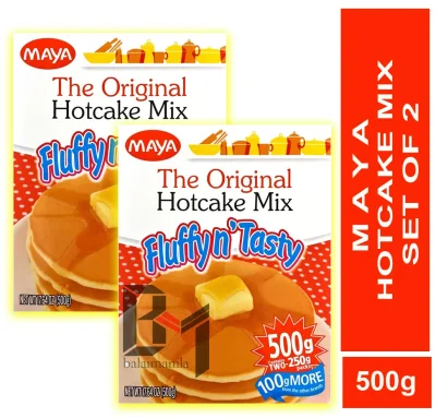 MAYA The Original Hotcake Mix 500g, 2 Boxes