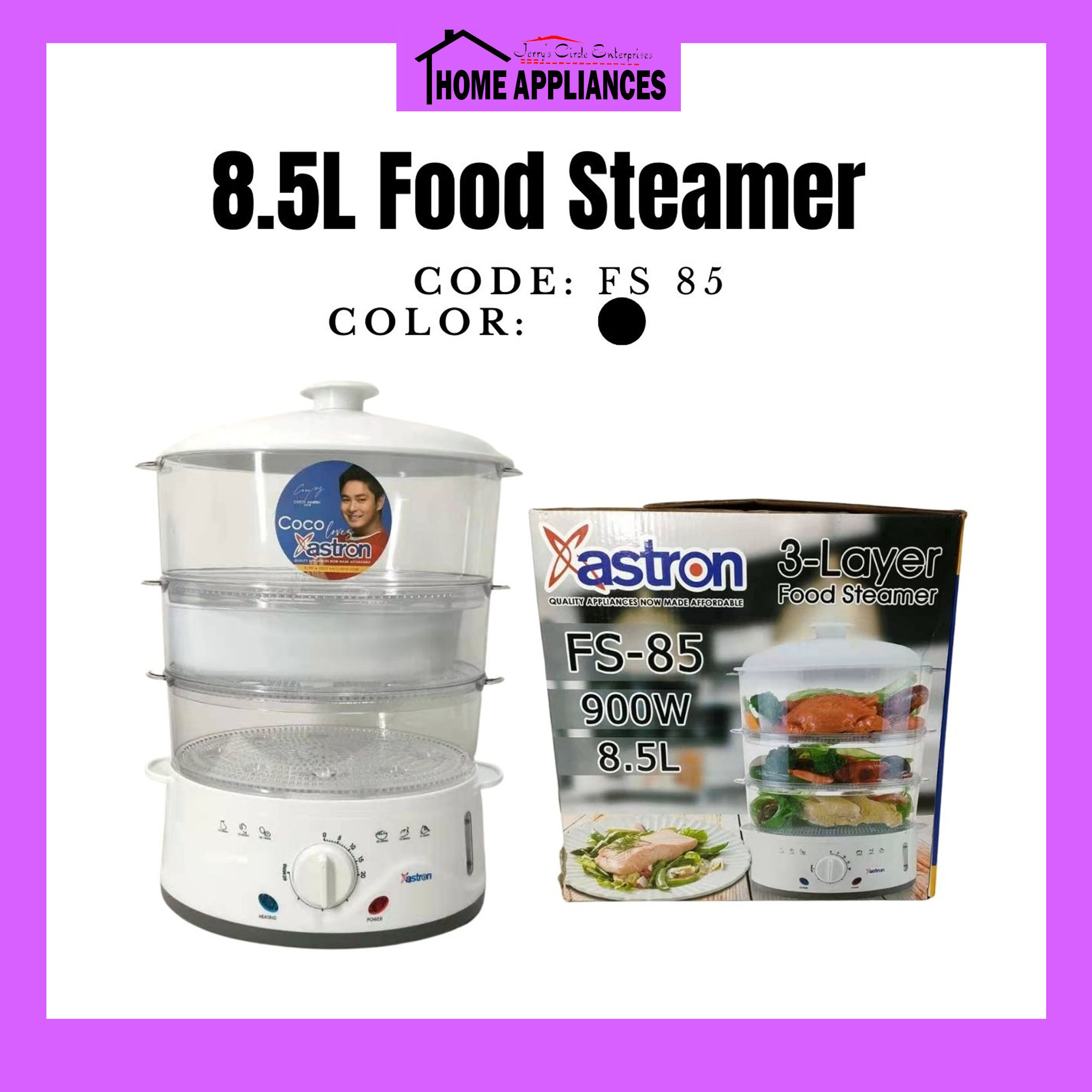 ASTRON 8.5L FOOD STEAMER / FOOD STEAMER Lazada PH