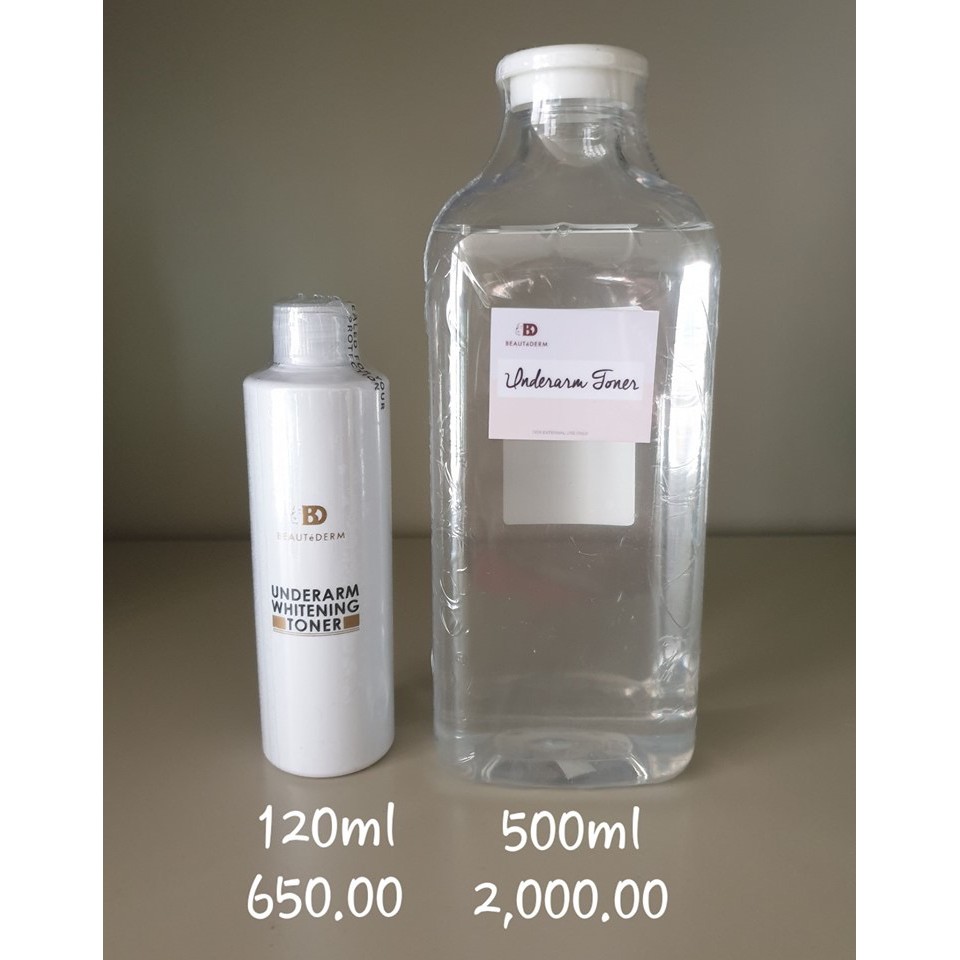 underarm whitening toner