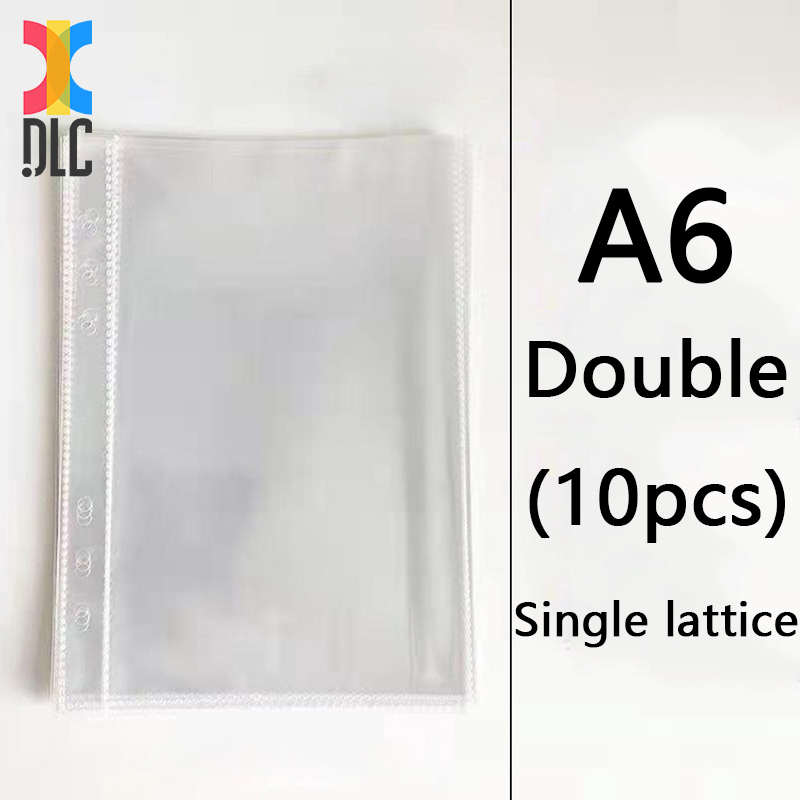 【Double/Single】A5 Transparent Photo Album Binder Replacement Set Idol