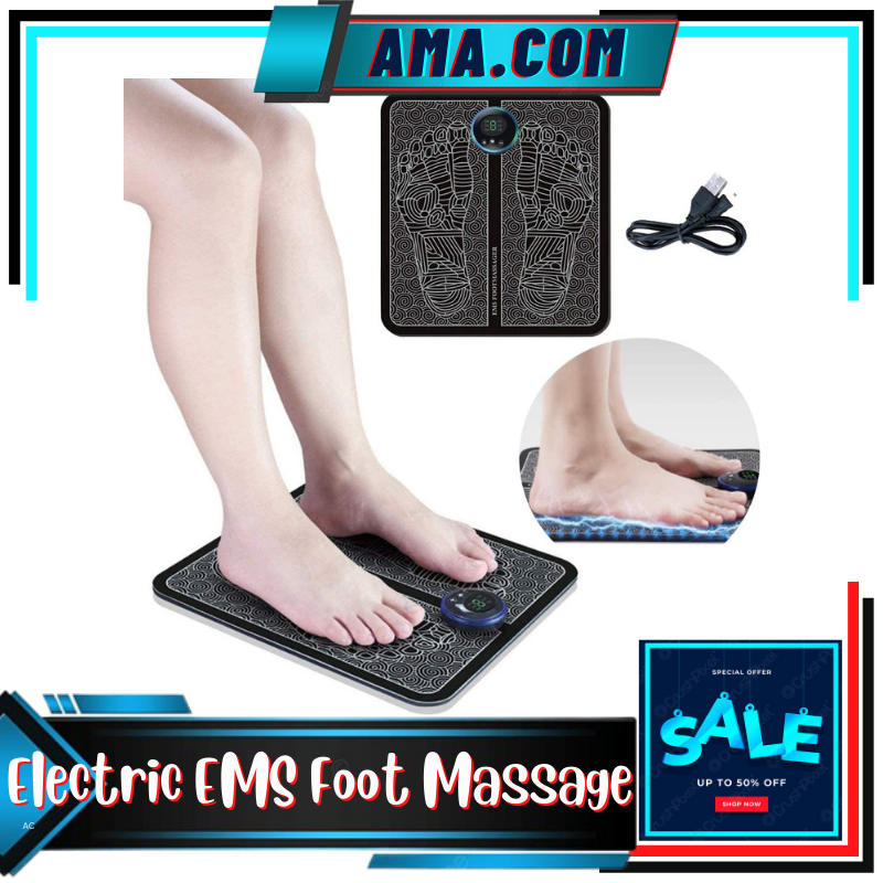 AMA Portable Physiotherapy EMS Foot Massager/ EMS Foot Massager
