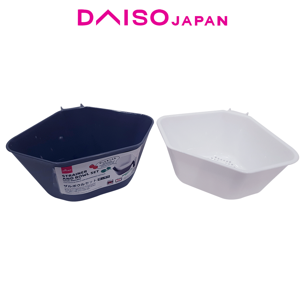 Daiso Strainer and Bowl Set With Handle Lazada PH