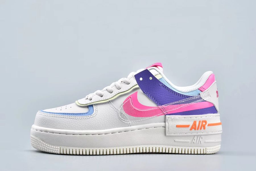 pink and purple air force 1
