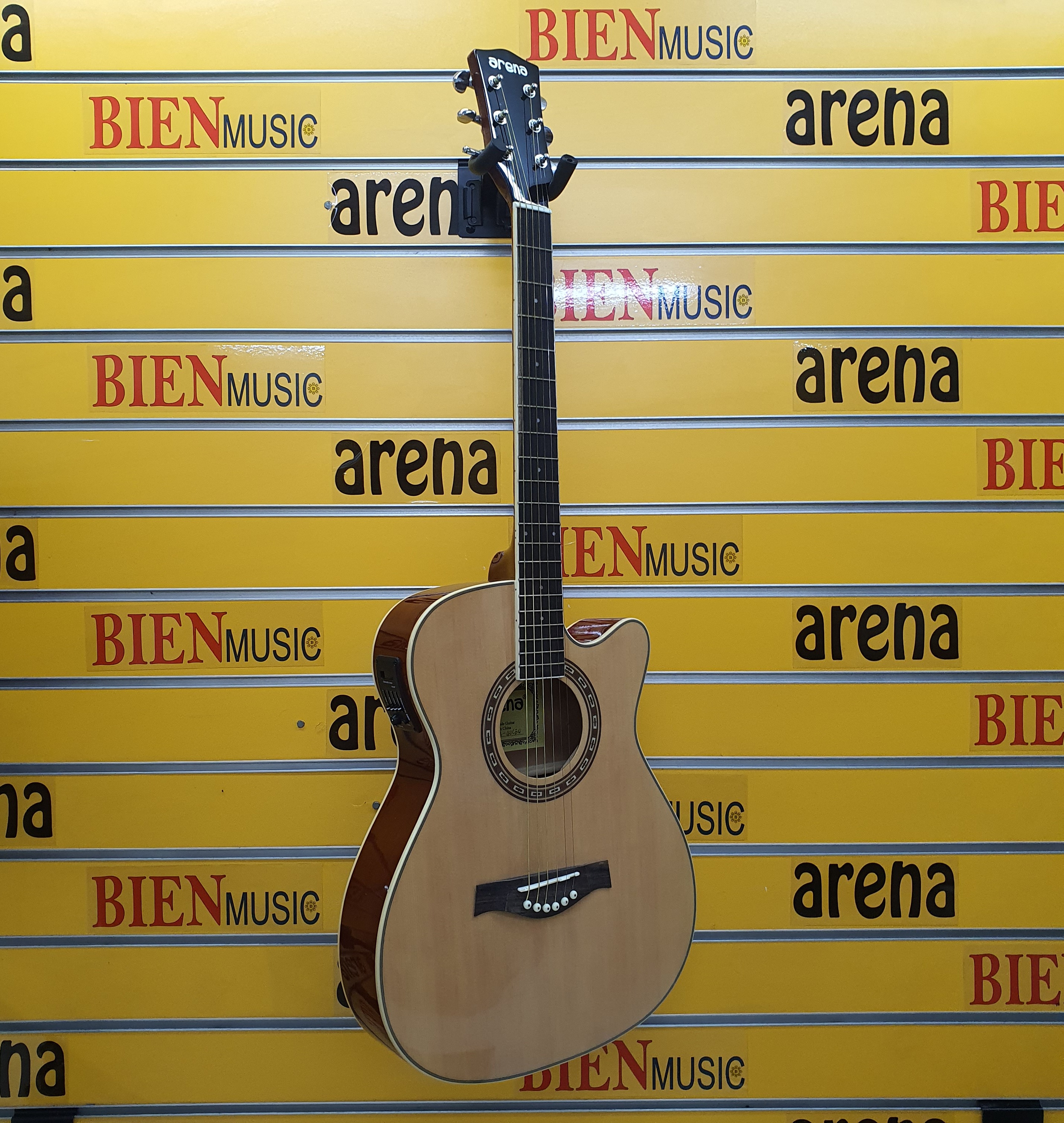 ARENA slim spruce eqTUNER 41" ACOUSTIC ELECTRIC GUITAR Lazada PH