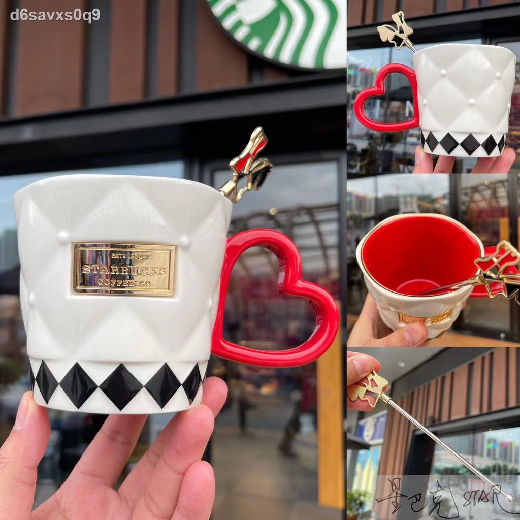 Starbucks Valentine's Day Cup 2022 Checker Delite Diamond Loose
