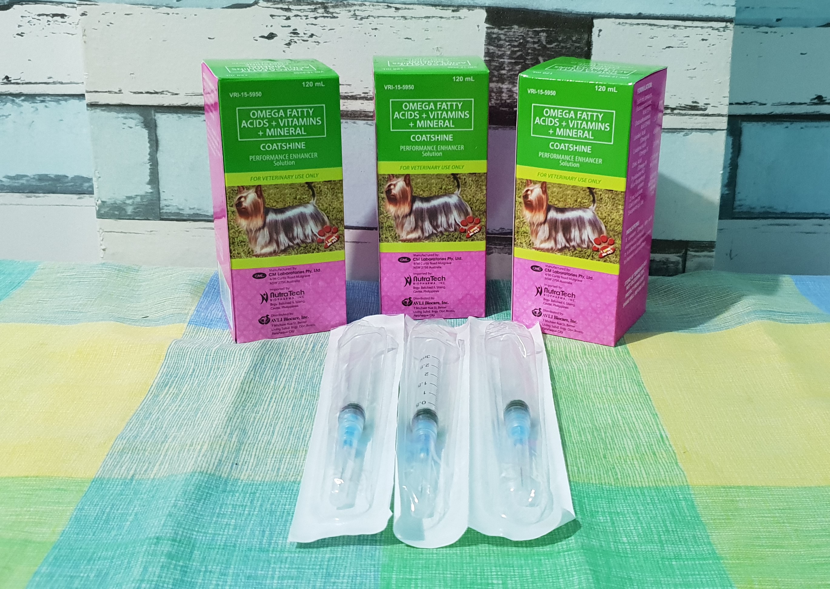 Coat Shine for Dogs 120ml with 1FREE SYRINGE Lazada PH