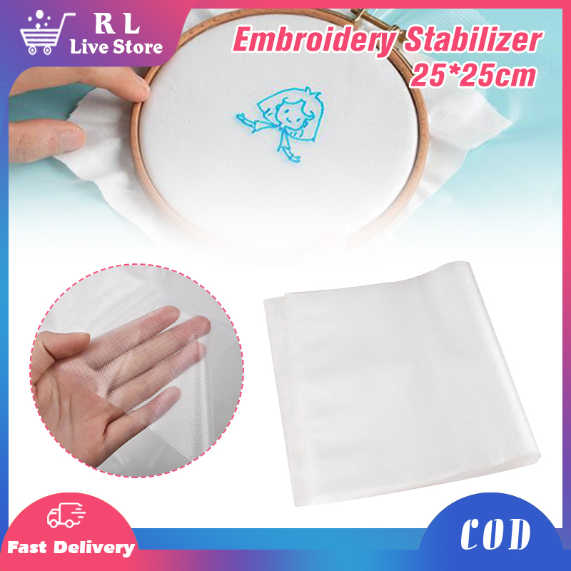 Supplies DIY Embroidery Water-soluble Film Paper Transfer Canvas