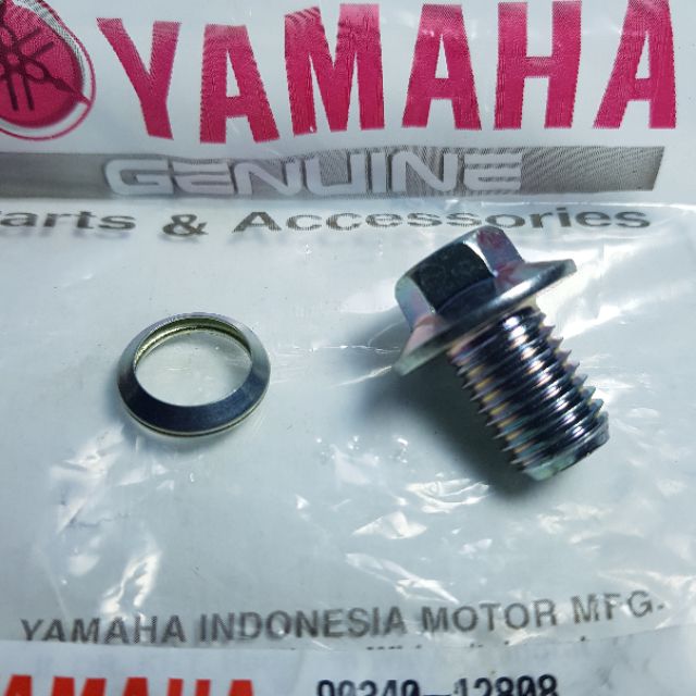 Yamaha Oil Drain Plug Bolt And Washer (12mm) MISS Lazada PH