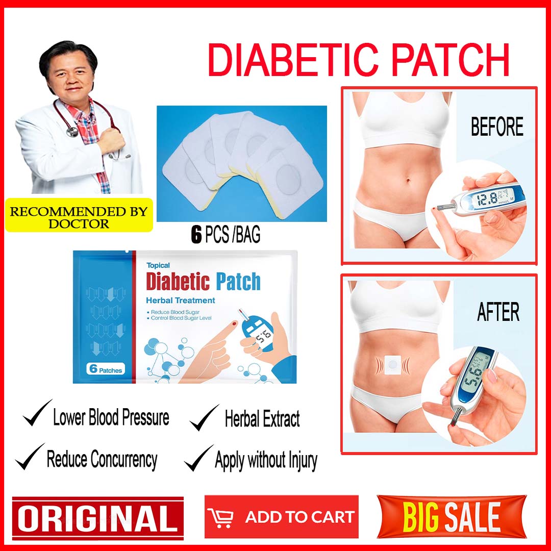 Super Effective Herbal Diabetic Patch 20pcs/Bag Diabetes Plasters ...