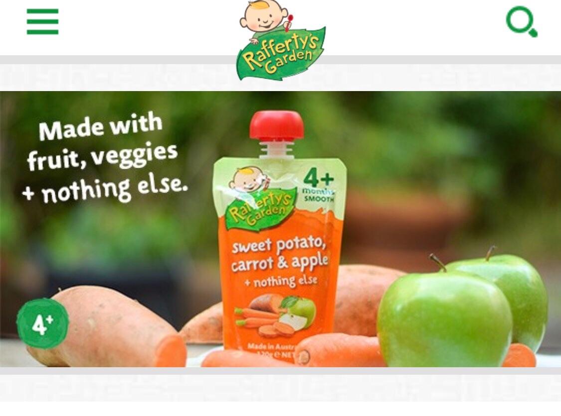 rafferty's garden organic banana porridge